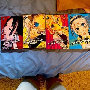Love is war manga 1 - 4